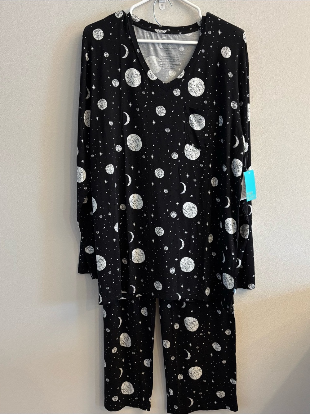 Posh Peanut Women’s Moon Pajama Set Bamboo Size 2XL NEW